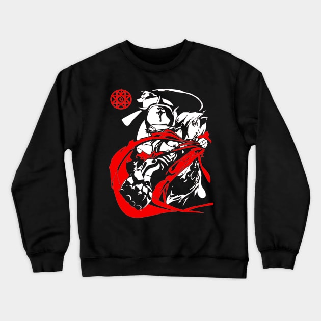 Fullmetal Alchemist Brotherhood Crewneck Sweatshirt by OtakuPapercraft